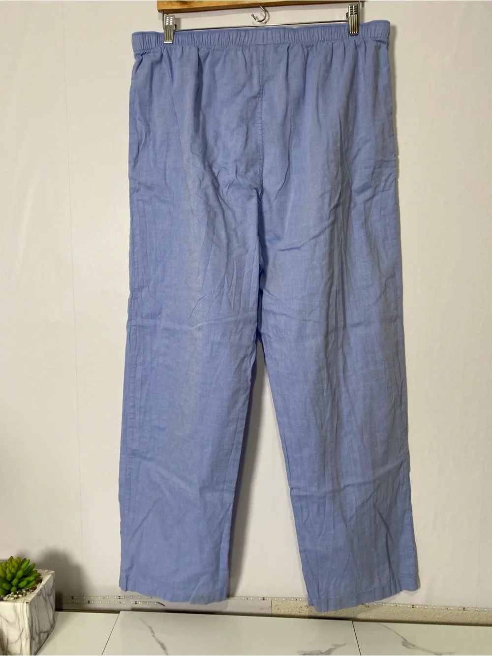 POLO RALPH LAUREN Sleepwear Men's Size Large Light Blue Cotton Loungewear